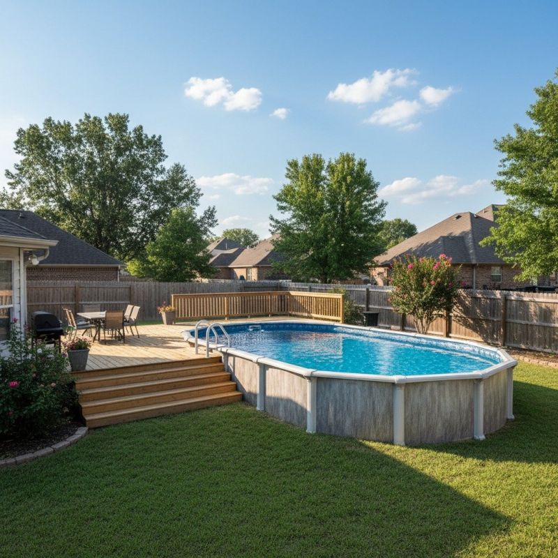 Pool Prep Yard Leveling