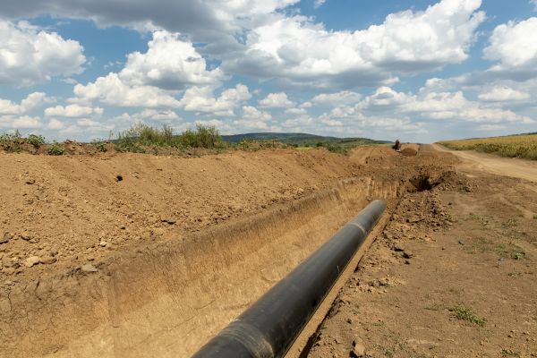 Gas Line Trenching in Grand Junction