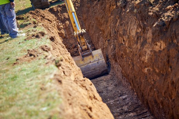 Ditch Excavation in Grand Junction
